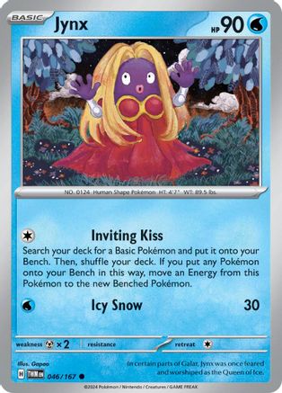 Jynx 046 - Reverse Holofoil SV06 Twilight Masquerade