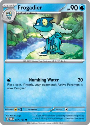Frogadier 057  SV06 Twilight Masquerade