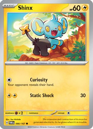 Shinx 066 - Reverse Holofoil SV06 Twilight Masquerade