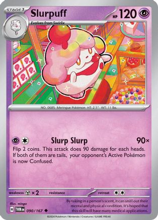 Slurpuff 090/167  SV06 Twilight Masquerade