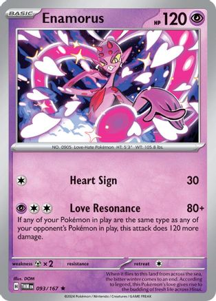Enamorus 093/167 - Holofoil SV06 Twilight Masquerade