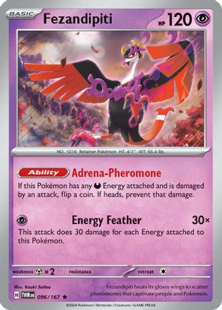 Fezandipiti 096/167 - Holofoil SV06 Twilight Masquerade