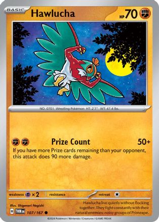 Hawlucha 107  SV06 Twilight Masquerade