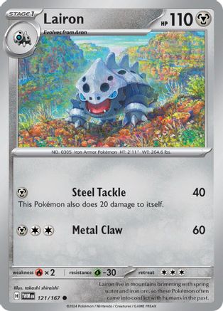 Lairon 121/167 - Reverse Holofoil SV06 Twilight Masquerade