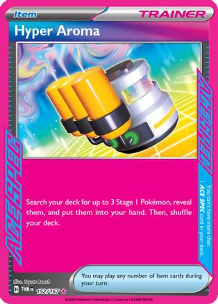 Hyper Aroma 152/167 - Holofoil SV06 Twilight Masquerade