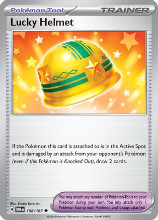 Lucky Helmet 158 - Reverse Holofoil SV06 Twilight Masquerade