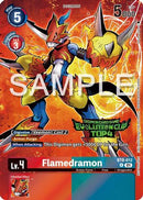 Flamedramon - BT8-012 (2024 Evolution Cup Top 4) (BT8-012) - New Awakening Foil