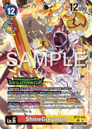 ShineGreymon - BT13-018 (2024 Evolution Cup) (BT13-018) - Versus Royal Knights Foil