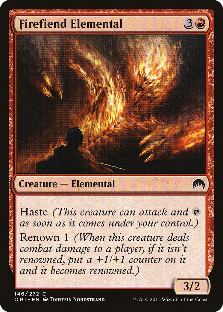 Firefiend Elemental (ORI-146)  - Magic Origins