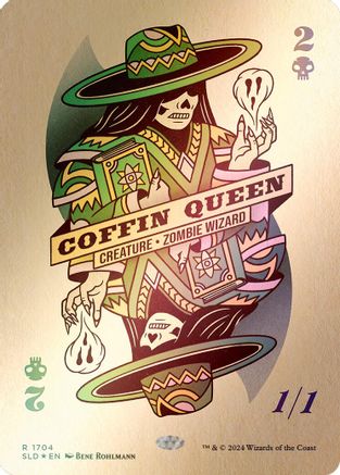 Coffin Queen (Rainbow Foil) (SLD-1704)  Foil - Secret Lair Drop Series