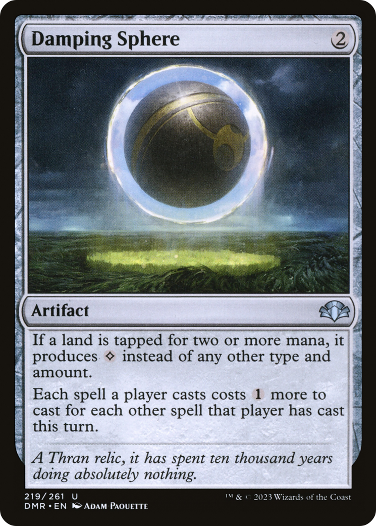 Damping Sphere (DMR-219)  - Dominaria Remastered