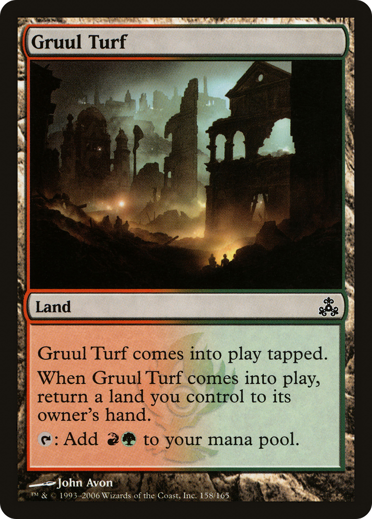 Gruul Turf (GPT-158)  Foil - Guildpact