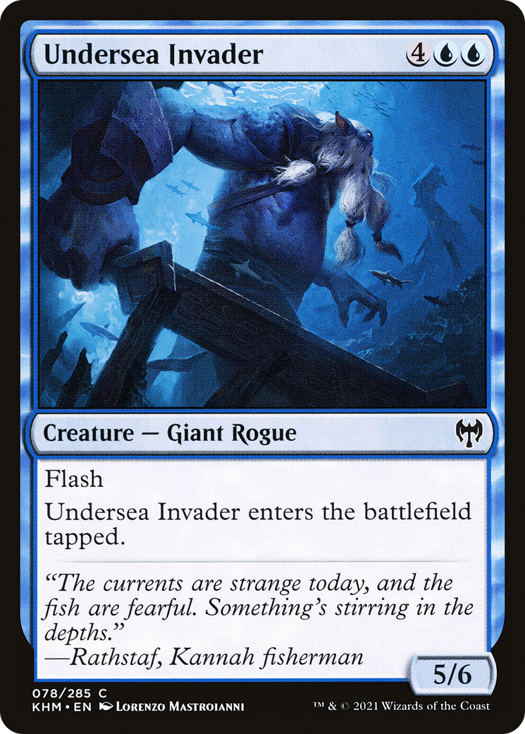 Undersea Invader (KHM-078)  - Kaldheim