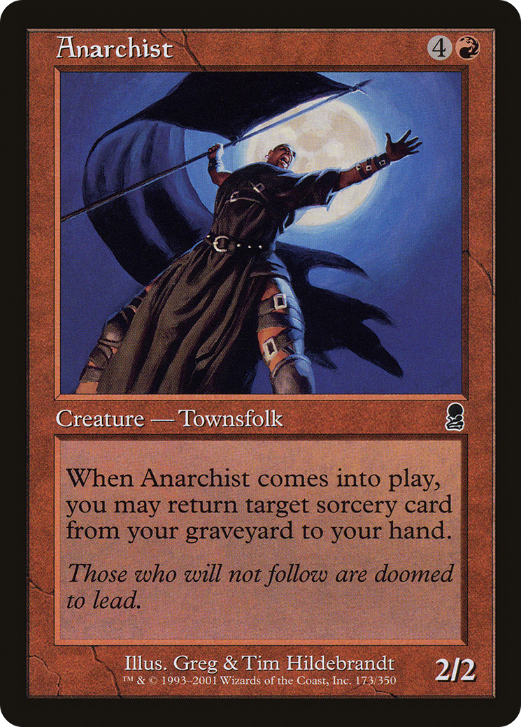 Anarchist (ODY-173)  Foil - Odyssey