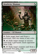Deathrite Shaman (White Border) (MB2-081)  - Mystery Booster 2