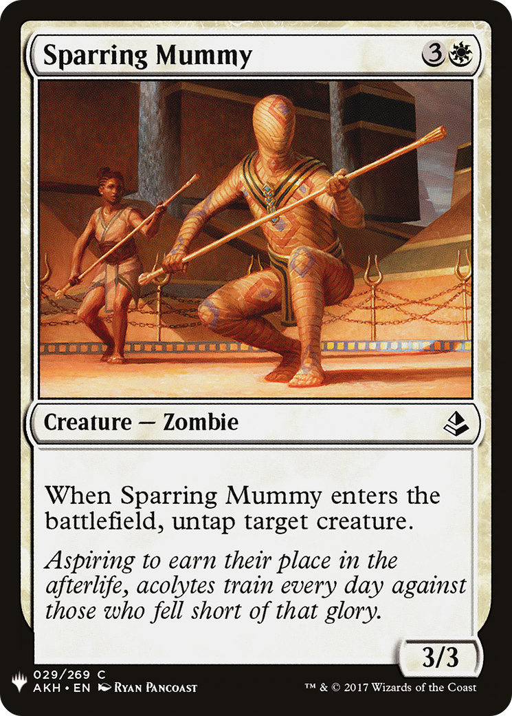 Sparring Mummy (LIST-AKH-29)  - The List