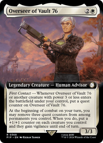 Overseer of Vault 76 (Extended Art) (PIP-368) - Fallout: (Extended Art)