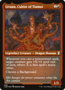 Livaan, Cultist of Tiamat (CLB-508) - Commander Legends: Battle for Baldur's Gate Etched Foil