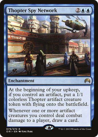 Thopter Spy Network (ORI-079)  Foil - Magic Origins