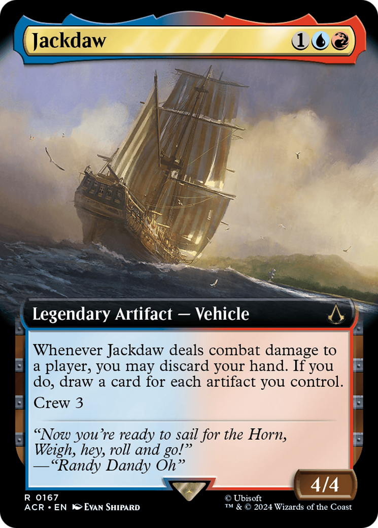 Jackdaw (Extended Art) (ACR-167)  - Assassin's Creed: (Extended Art)