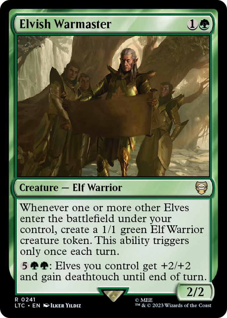 Elvish Warmaster (LTC-241)  - Tales of Middle-earth Commander