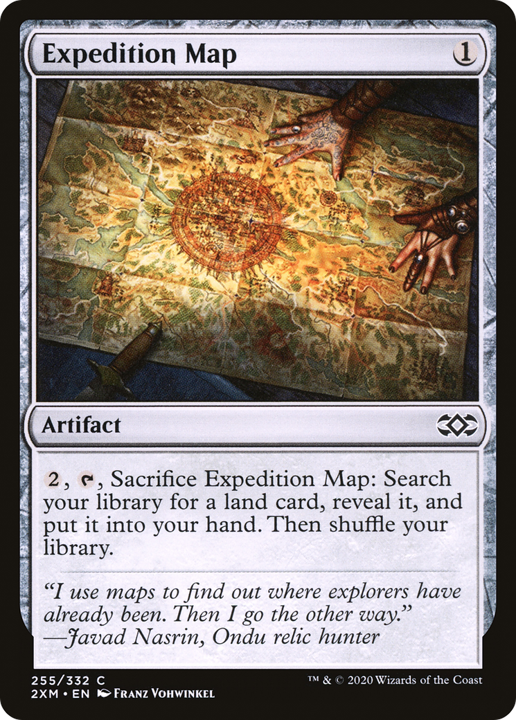 Expedition Map (2XM-255)  - Double Masters