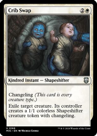 Crib Swap (Ripple Foil) (M3C-168)  Foil - Modern Horizons 3 Commander