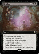 Final Act (Extended Art) (Ripple Foil) (M3C-052)  Foil - Modern Horizons 3 Commander