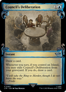 Council's Deliberation (Showcase Scrolls) (LTR-497)  Foil - The Lord of the Rings: Tales of Middle-earth: (Showcase)
