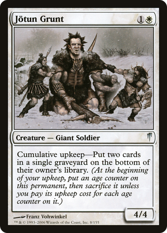 Jotun Grunt (CSP-008) - Coldsnap Foil
