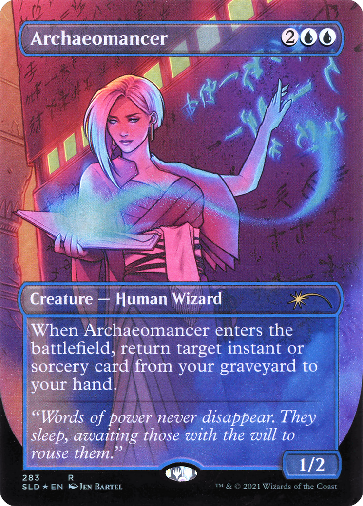 Archaeomancer (SLD-283)  - Secret Lair Drop (Borderless)