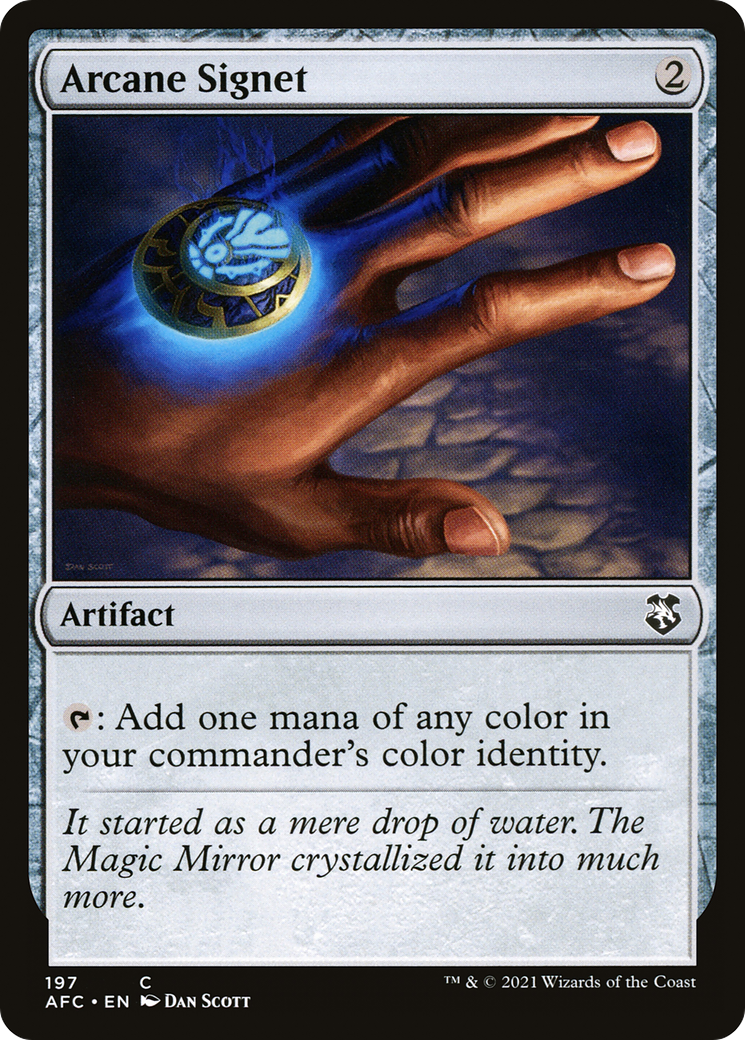 Arcane Signet (AFC-197) - Adventures in the Forgotten Realms Commander