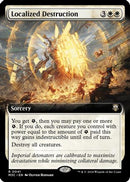 Localized Destruction (Extended Art) (Ripple Foil) (M3C-041)  Foil - Modern Horizons 3 Commander
