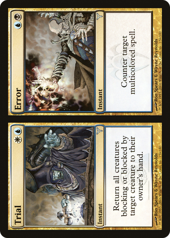 Trial // Error (DIS-)  Foil - Dissension