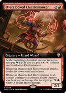 Overclocked Electromancer (Extended Art) (Ripple Foil) (M3C-058)  Foil - Modern Horizons 3 Commander