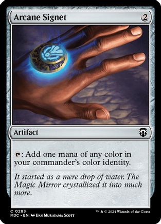 Arcane Signet (Ripple Foil) (M3C-283)  Foil - Modern Horizons 3 Commander
