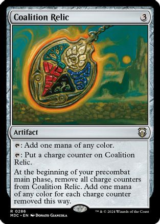 Coalition Relic (Ripple Foil) (M3C-286)  Foil - Modern Horizons 3 Commander