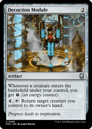Decoction Module (Ripple Foil) (M3C-288)  Foil - Modern Horizons 3 Commander