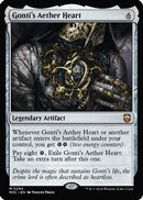 Gonti's Aether Heart (Ripple Foil) (M3C-294)  Foil - Modern Horizons 3 Commander