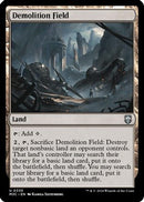 Demolition Field (Ripple Foil) (M3C-335)  Foil - Modern Horizons 3 Commander