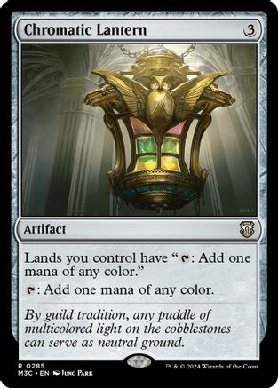 Chromatic Lantern (Ripple Foil) (M3C-285)  Foil - Modern Horizons 3 Commander