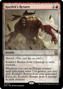 Kozilek's Return (Ripple Foil) (M3C-214)  Foil - Modern Horizons 3 Commander