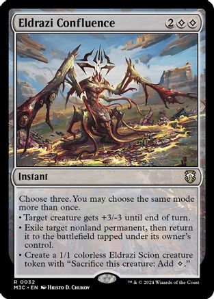 Eldrazi Confluence (Ripple Foil) (M3C-032)  Foil - Modern Horizons 3 Commander