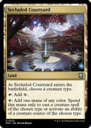 Secluded Courtyard (Ripple Foil) (M3C-372)  Foil - Modern Horizons 3 Commander