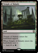 Temple of Malady (Ripple Foil) (M3C-388)  Foil - Modern Horizons 3 Commander