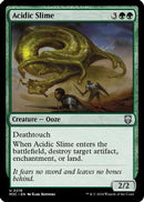 Acidic Slime (Ripple Foil) (M3C-218)  Foil - Modern Horizons 3 Commander