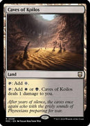 Caves of Koilos (Ripple Foil) (M3C-328)  Foil - Modern Horizons 3 Commander