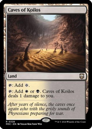 Caves of Koilos (Ripple Foil) (M3C-328)  Foil - Modern Horizons 3 Commander