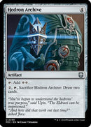 Hedron Archive (Ripple Foil) (M3C-295)  Foil - Modern Horizons 3 Commander