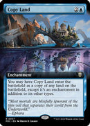 Copy Land (Extended Art) (Ripple Foil) (M3C-047)  Foil - Modern Horizons 3 Commander